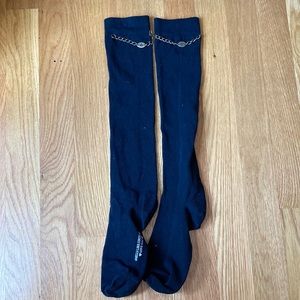Juicy Couture knee socks  black